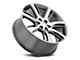 Voxx Replica Escalade Platinum Style Gunmetal Machined 6-Lug Wheel; 22x9; 31mm Offset (07-13 Sierra 1500)