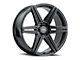 Voxx Sotto Gloss Black 6-Lug Wheel; 18x8.5; 39mm Offset (07-13 Sierra 1500)