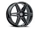 Voxx Sotto Gloss Black 6-Lug Wheel; 22x9; 25mm Offset (07-13 Sierra 1500)