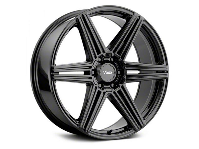 Voxx Sotto Gloss Black 6-Lug Wheel; 18x8.5; 18mm Offset (09-14 F-150)