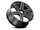 Voxx Sotto Gloss Black 6-Lug Wheel; 18x8.5; 18mm Offset (14-18 Sierra 1500)