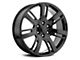 Voxx Replica Escalade Platinum Style Gloss Black 6-Lug Wheel; 22x9; 31mm Offset (14-18 Silverado 1500)