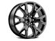 Voxx Replica CHSEZ Style Gloss Black Milled 6-Lug Wheel; 22x9; 31mm Offset (07-13 Sierra 1500)