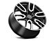 Voxx Replica DNNZH Style Gloss Black Machined 6-Lug Wheel; 22x9; 31mm Offset (07-13 Sierra 1500)