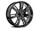 Voxx Replica Escalade Platinum Style Gloss Black 6-Lug Wheel; 22x9; 31mm Offset (07-13 Sierra 1500)