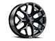 Voxx Replica Snowflake Style Gloss Black 6-Lug Wheel; 20x9; 27mm Offset (07-13 Sierra 1500)