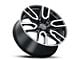 Voxx Replica Denali Style Gloss Black Machined 6-Lug Wheel; 20x9; 27mm Offset (07-13 Silverado 1500)
