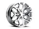 Snowflake Style Chrome 6-Lug Wheel; 22x9; 24mm Offset (07-13 Silverado 1500)