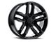 Voxx Replica Trail Boss Style Gloss Black Wheel; 22x9; 24mm Offset (07-13 Silverado 1500)