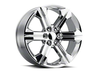 Denali 3 Style Chrome Wheel; 22x9; 24mm Offset (07-14 Tahoe)