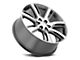 Voxx Replica Escalade Platinum Style Gunmetal Machined 6-Lug Wheel; 22x9; 31mm Offset (07-14 Tahoe)