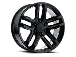 Trail Boss Style Gloss Black Wheel; 22x9; 24mm Offset (07-14 Tahoe)