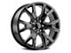 Voxx Replica CHSEZ Style Gloss Black Milled 6-Lug Wheel; 22x9; 31mm Offset (07-14 Yukon)