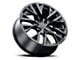 Voxx Replica SES Style Gloss Black 6-Lug Wheel; 22x9; 28mm Offset (07-14 Yukon)