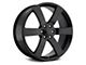 TBLSS Style Gloss Black 6-Lug Wheel; 22x9; 22mm Offset (07-14 Yukon)