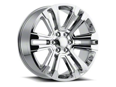 2018 Denali Style Chrome Wheel; 22x9; 31mm Offset (14-18 Sierra 1500)