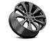 Voxx Replica High Country Style Gloss Black 6-Lug Wheel; 22x9; 28mm Offset (14-18 Sierra 1500)