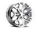 Voxx Replica Snowflake Style Chrome 6-Lug Wheel; 22x9; 24mm Offset (14-18 Sierra 1500)