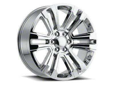 2018 Denali Style Chrome Wheel; 22x9; 31mm Offset (14-18 Silverado 1500)