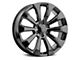 Voxx Replica High Country Style Gloss Black 6-Lug Wheel; 22x9; 28mm Offset (14-18 Silverado 1500)