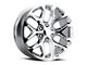 Voxx Replica Snowflake Style Chrome 6-Lug Wheel; 20x9; 27mm Offset (14-18 Silverado 1500)