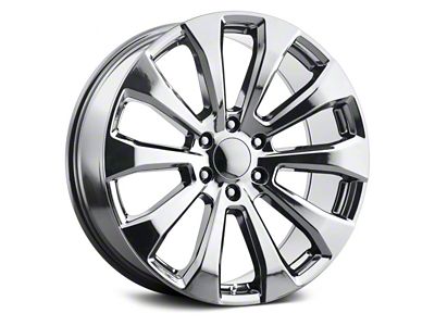 Voxx Replica High Country Style Polished 6-Lug Wheel; 22x9; 28mm Offset (15-20 Tahoe)