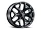 Voxx Replica Snowflake Style Gloss Black 6-Lug Wheel; 20x9; 27mm Offset (15-20 Tahoe)