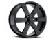 Voxx Replica Trailblazer Style Gloss Black 6-Lug Wheel; 20x8; 45mm Offset (15-20 Tahoe)
