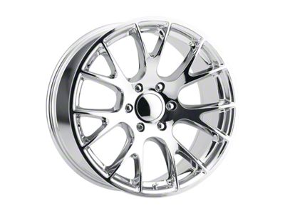 Voxx Replica Hellcat Style Chrome 5-Lug Wheel; 20x9; 18mm Offset (94-01 RAM 1500)