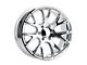 Voxx Replica Hellcat Style Chrome 5-Lug Wheel; 20x9; 18mm Offset (94-01 RAM 1500)