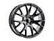 Voxx Replica Hellcat Style Gloss Black 5-Lug Wheel; 22x9; 18mm Offset (94-01 RAM 1500)