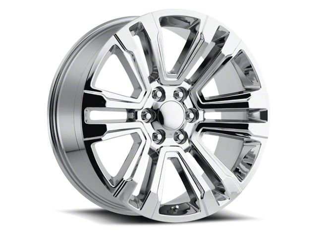 Voxx Replica 2018 Denali Style Chrome Wheel; 22x9; 31mm Offset (99-06 Silverado 1500)