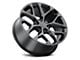 Voxx Replica Snowflake Style Gloss Black 6-Lug Wheel; 22x9; 24mm Offset (99-06 Silverado 1500)