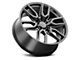 DNNZH Style Gloss Black 6-Lug Wheel; 22x9; 31mm Offset (23-24 Canyon)