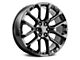 SRV Style Gloss Black 6-Lug Wheel; 22x9; 28mm Offset (23-24 Canyon)