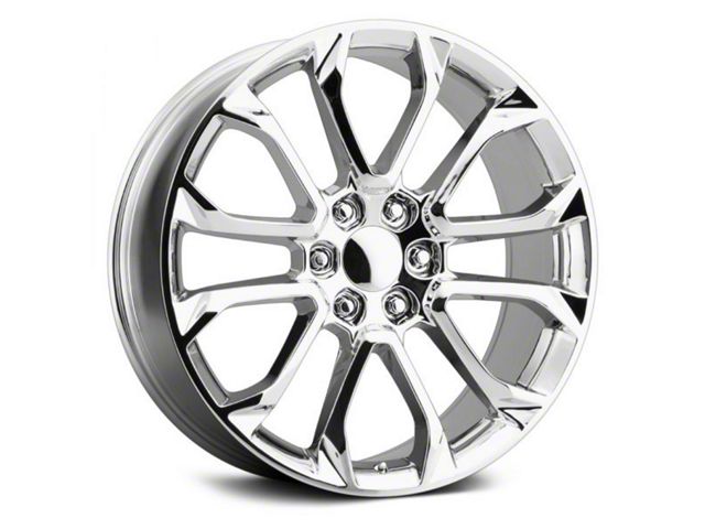 Voxx Replica SSI Style Chrome 6-Lug Wheel; 22x9; 31mm Offset (23-24 Canyon)