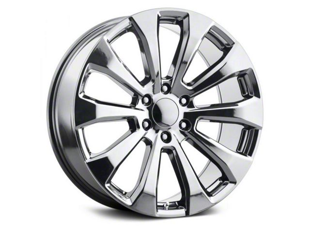Voxx Replica High Country Style Polished 6-Lug Wheel; 22x9; 28mm Offset (21-24 Tahoe)