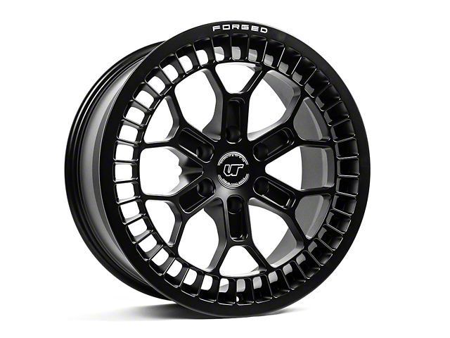 VR Forged D02 Matte Black 6-Lug Wheel; 20x9; 12mm Offset (09-14 F-150)