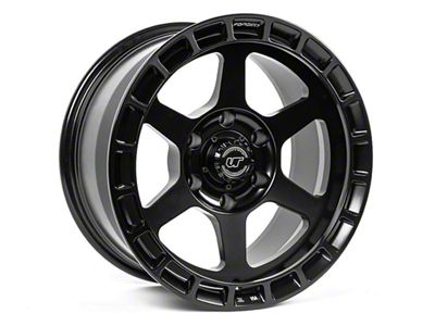 VR Forged D14 Matte Black 6-Lug Wheel; 17x8.5; -1mm Offset (21-24 F-150)