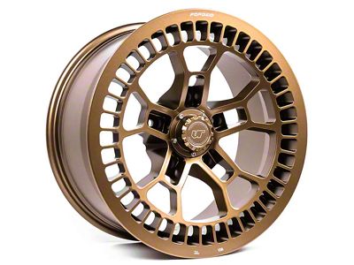 VR Forged D02 Satin Bronze 8-Lug Wheel; 18x9; 6mm Offset (17-22 F-250 Super Duty)