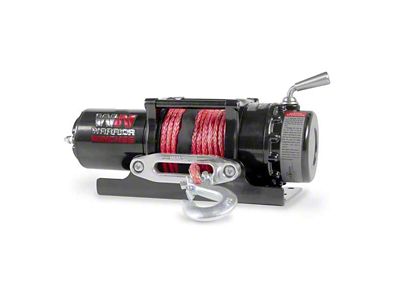 Warrior Winches Ninja 4,500 lb. 12v Electric Winch with Synthetic Rope (Universal; Some Adaptation May Be Required)