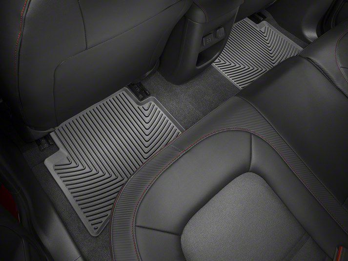 Weathertech Canyon AllWeather Rear Rubber Floor Mats; Black W349 (15