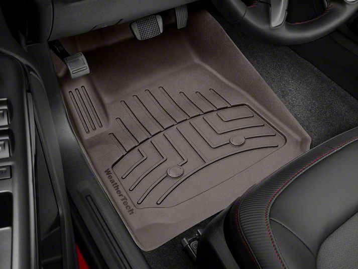 Weathertech Canyon Front Floor Liner HP; Cocoa 477511IM (15-22 Canyon ...