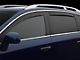 Weathertech Side Window Deflectors; Front and Rear; Dark Smoke (97-04 Dakota Club Cab)