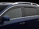 Weathertech Side Window Deflectors; Front and Rear; Dark Smoke (05-11 Dakota Club/Extended Cab)