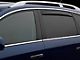 Weathertech Side Window Deflectors; Rear; Dark Smoke (05-11 Dakota Club/Extended Cab)