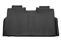 Weathertech DigitalFit Rear Floor Liner; Black (15-24 F-150 SuperCrew w/ Front Bucket Seats)