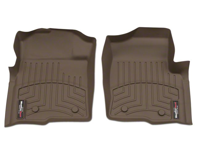 Weathertech DigitalFit Front Floor Liners; Tan (09-14 F-150)