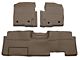 Weathertech DigitalFit Front and Rear Floor Liners; Tan (09-14 F-150 SuperCab, SuperCrew)