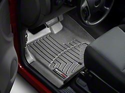 Weathertech DigitalFit Front Floor Liners; Black (07-13 Sierra 1500 w/o Floor Shifter)